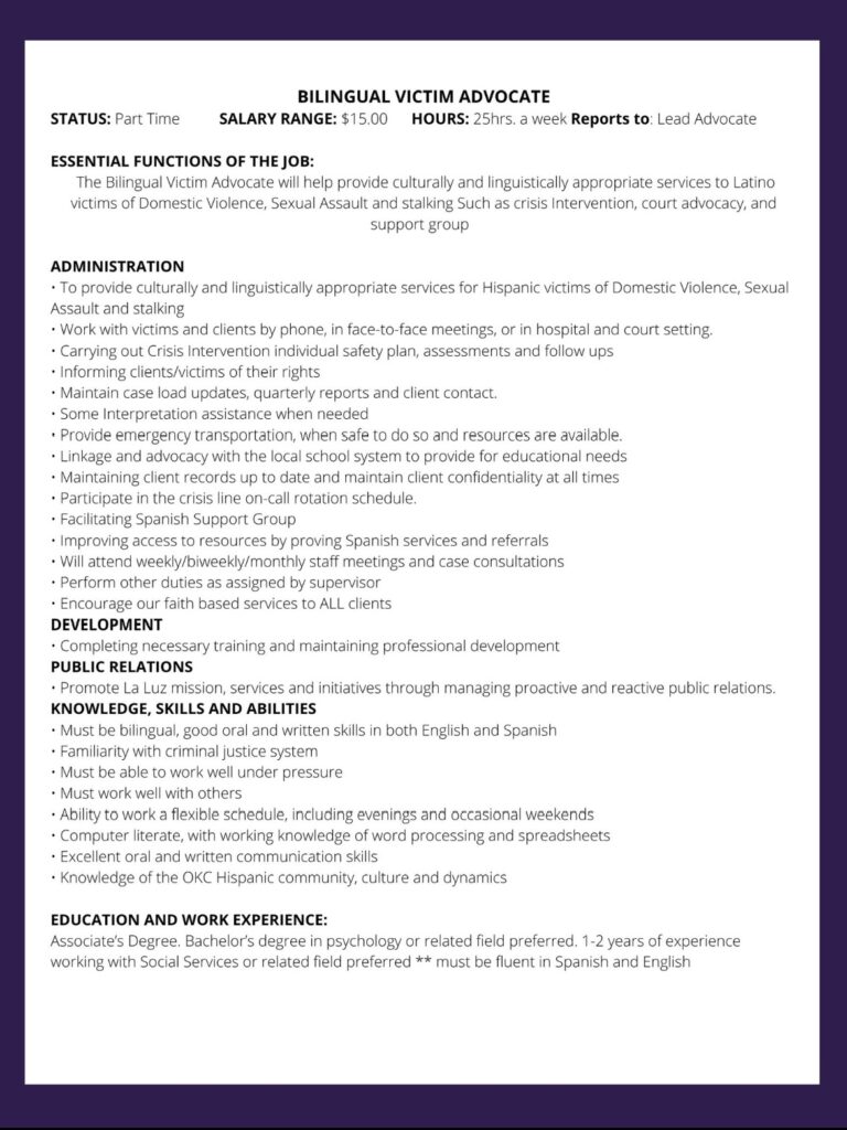 Careers – La Luz Org